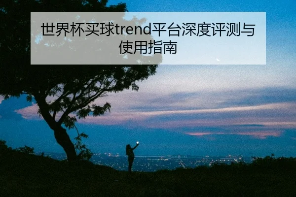 世界杯买球trend平台深度评测与使用指南