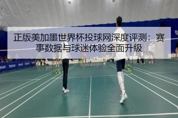 正版美加墨世界杯投球网深度评测：赛事数据与球迷体验全面升级